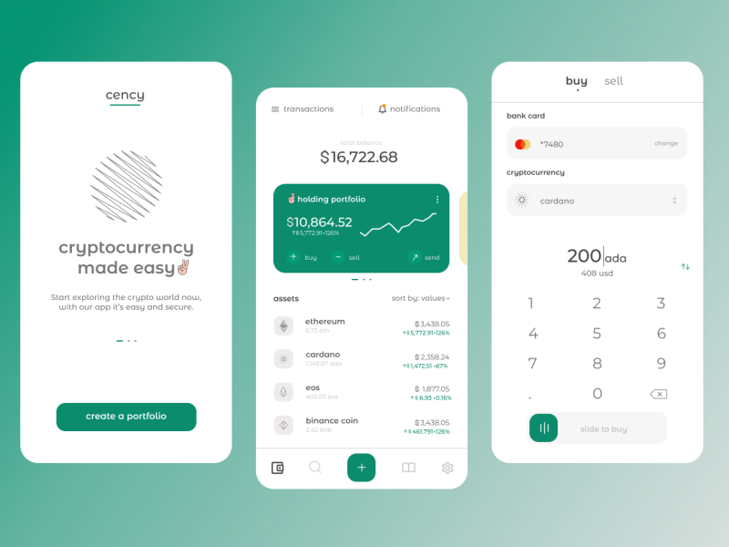 Crypto one by Diksha Sharma on Dribbble