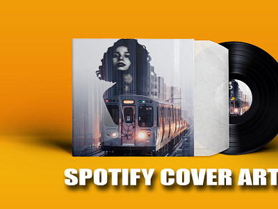 i will spotify album cover design album design cover design graphic design singer cover design spotify album