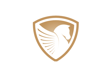 Pegasus logo logo mark vector