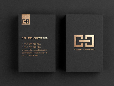 Collins Crawford Logo design kenya logo typography