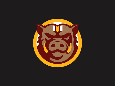 Washington Pigskins (Concept) by Brandon Lamarche on Dribbble