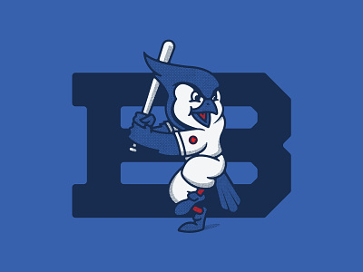 Buffalo Blue Jays II baseball blue jay blue jays buffalo ny illustration mascot sports stronghold studio toronto