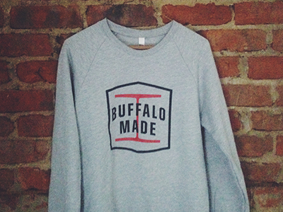 "Bethlehem Steel" Crewneck buffalo clothing crew neck design fashion style sweatshirt