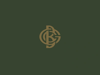 Golf Club of Buffalo Monogram branding buffalo buffalo ny golf logo monogram stronghold studio typography