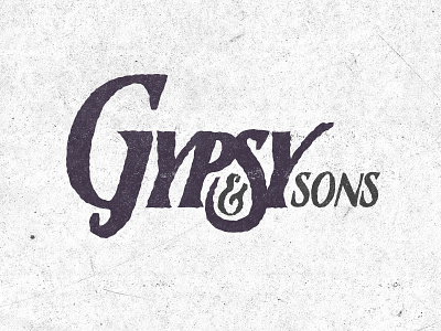 Round 2 branding design food truck gypsy logo type typography