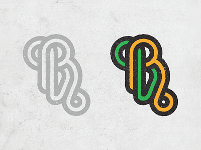 Rasta Vapors Logo Round 2 branding draplin identity lettering logo monogram redesign script smoke type typography vape