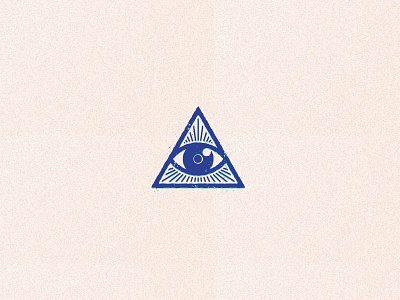 Eye branding eye icon logo pyramid stamp symmetry triangle