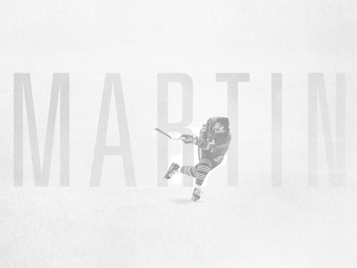 Rick Martin buffalo hockey photography sabres sports typography