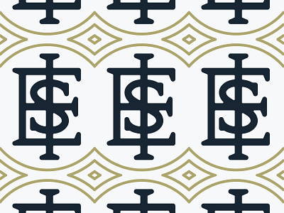 IES Logo Concept branding custom lettering logo monogram pattern type typography