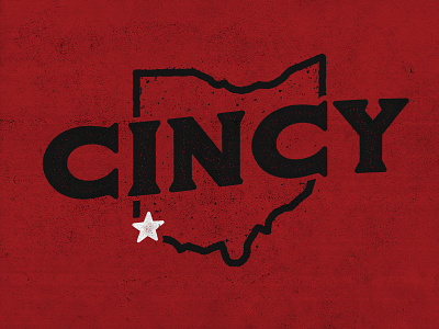 Cincy cincinnati cincy nati ohio roadtrip type typography