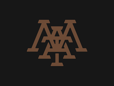 MTA II branding custom type logo monogram type typography