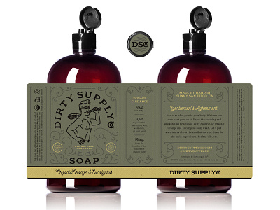 Dirty Supply Co. Label