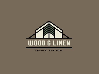 Wood & Linen Logo Concept 1