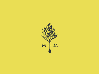 Mustard + Molasses I boutique branding buffalo ny flowers idenity illustration logo organic store
