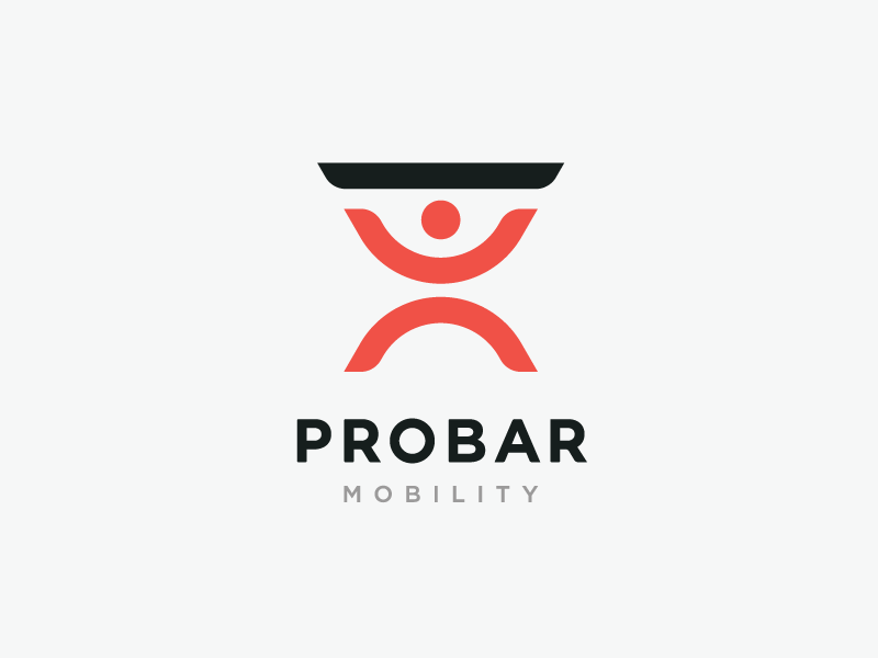 ProBar Mobility Concept 3 stronghold studio identity design buffalo ny logo branding health gym fitness