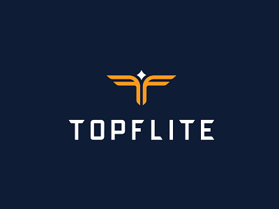 TopFlite Logo Concept bird branding buffalo ny eagle flight golf logo minimal sports stronghold studio