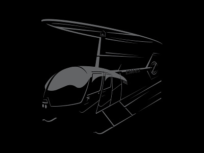 The Millennial Falcon apprel becki and chris branding buffalo made co buffalo ny chopper design flight helicopter illustration