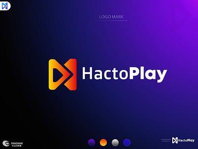 HactoPlay Logo - Brand Identity branding graphic design logo