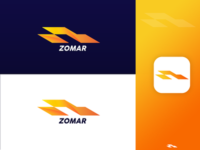 Logo Zomar - Brand Identity 3d branding graphic design logo motion graphics