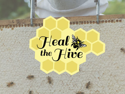 Heal the Hive logo typography