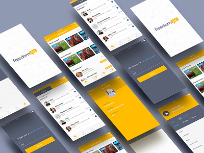 Chat App UI UX app design uiux