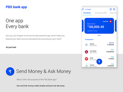 Banking app app design minimal ui ux