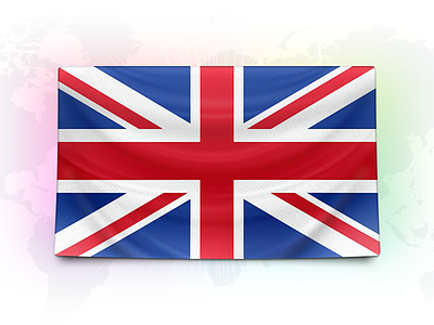Stripe in the UK flag union jack