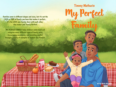 My Perfect Family children book illustration childrens book childrens illustration illustration kidlitart kidlitillustration