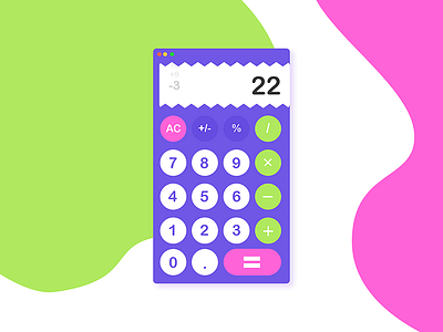 DailyUi Challenges #004 004 calculator dailyui