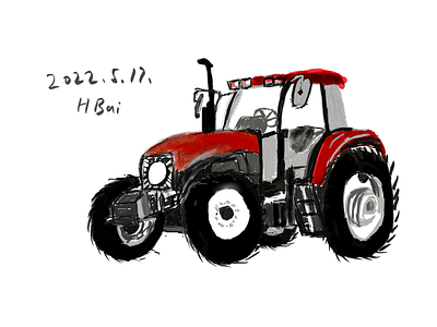 Tractor procreate