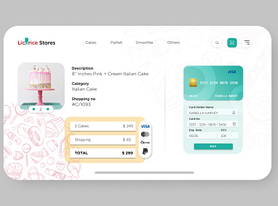 Credit Card Checkout design graphic design ui ux