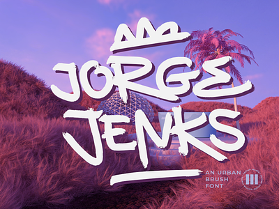 Jorge Jenks | An Urban Brush Font
