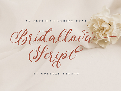 Bridallova Script - A Flourish Script Font