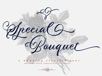 Special Bouquet - A Wedding Flourish Font