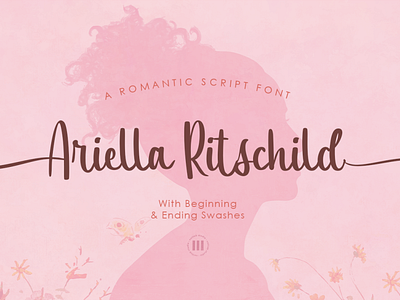 Ariella Ritschild | A Romantic Font