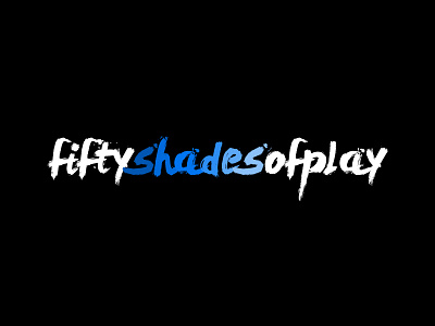 Fifty shades of play colours fifty fifty shades of grey graphic design hollywood india jaspreet singh mohindra logo movie paintbrush play shades