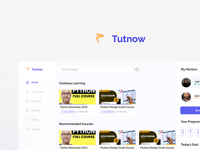 Tutnow analytics course dashboard edapp graphs inspiration student dashboard teacherdashboard tutuor udmey ui