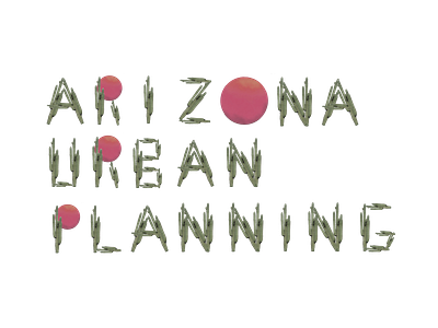 Arizona Urban Planning Logo branding design graphic design logo typography