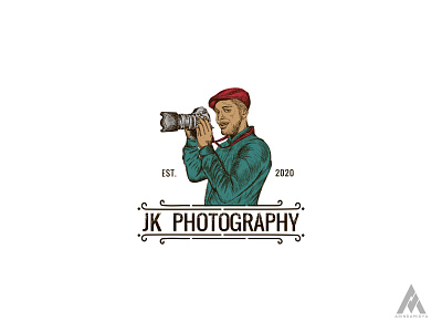 Vintage Photography Logo charecter logo photography logo vintage art vintage logo vintage man