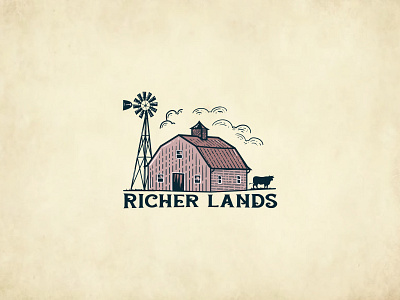 Richer Lands Vintage Logo