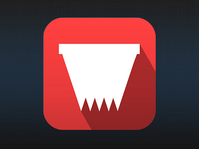 Ovvvertime Icon v3 android app icon flat long shadow ovvvertime