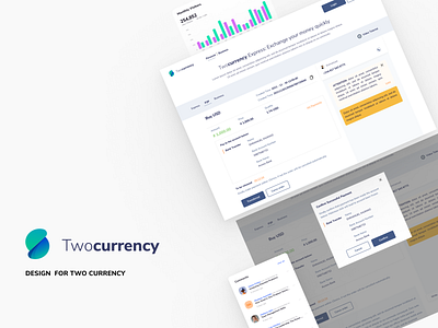 Two Currency ui ux wireframing