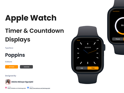 apple watch countdown timer