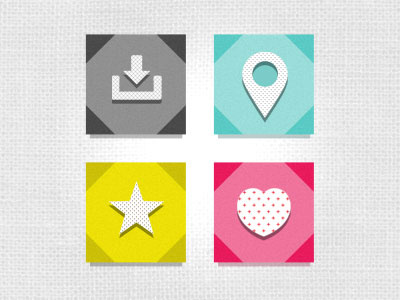 Flats (Icons) icons symbols