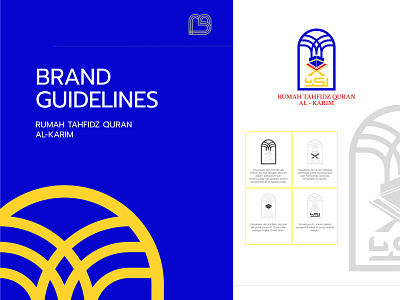 Brand Rumah Tahfidz Quran Al-Karim branding graphic design logo