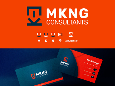 Logo Design for MKNG Consultant's 3d animation app branding design graphic design icon illustration logo motion graphics typography ui ux vector