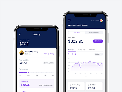 Split Money App Exploration android app app chart design iphonex slider design ui ui design uidesign