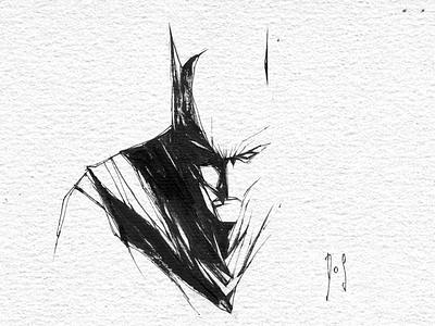 Batman batman character comics concept draw drawing illustration ink