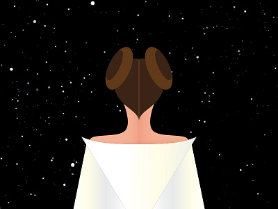May The Force Be With You, Always. carriefisher illustration leia princess rip starwars theforce
