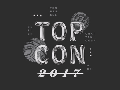 Topcon 2017 bitehard topcon typography woodgrain